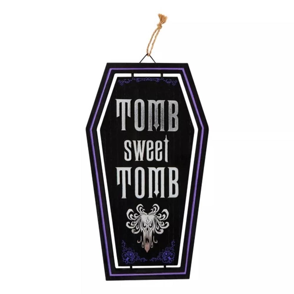 Tomb Sweet Tomb Sign - The Haunted Mansion Halloween Decor Disney